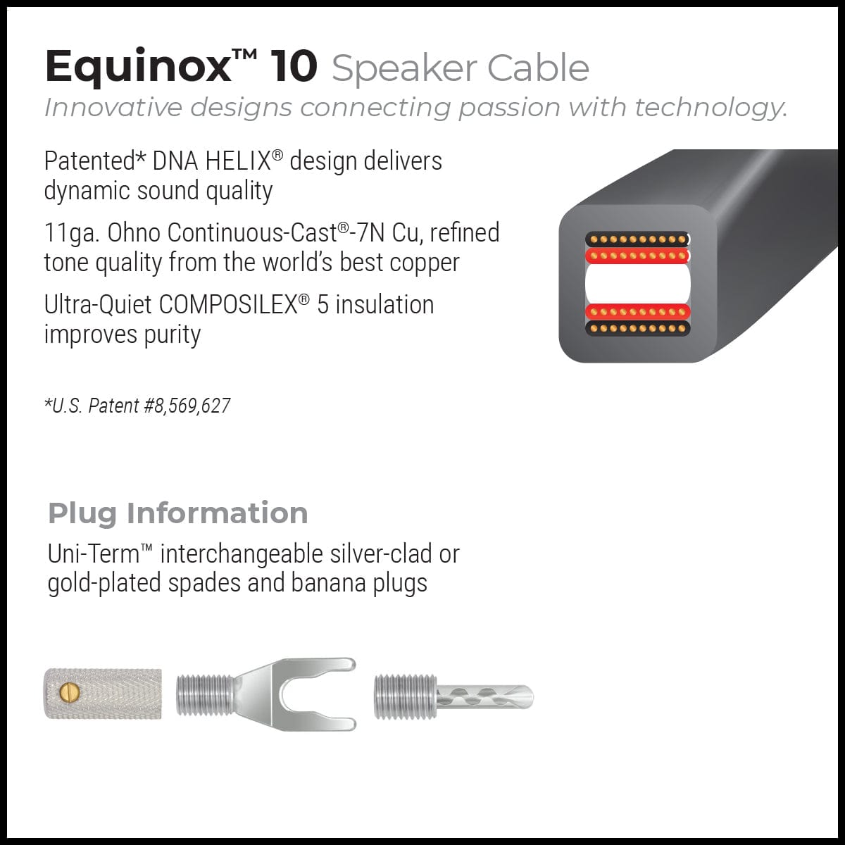 Equinox® 10 Speaker Cable