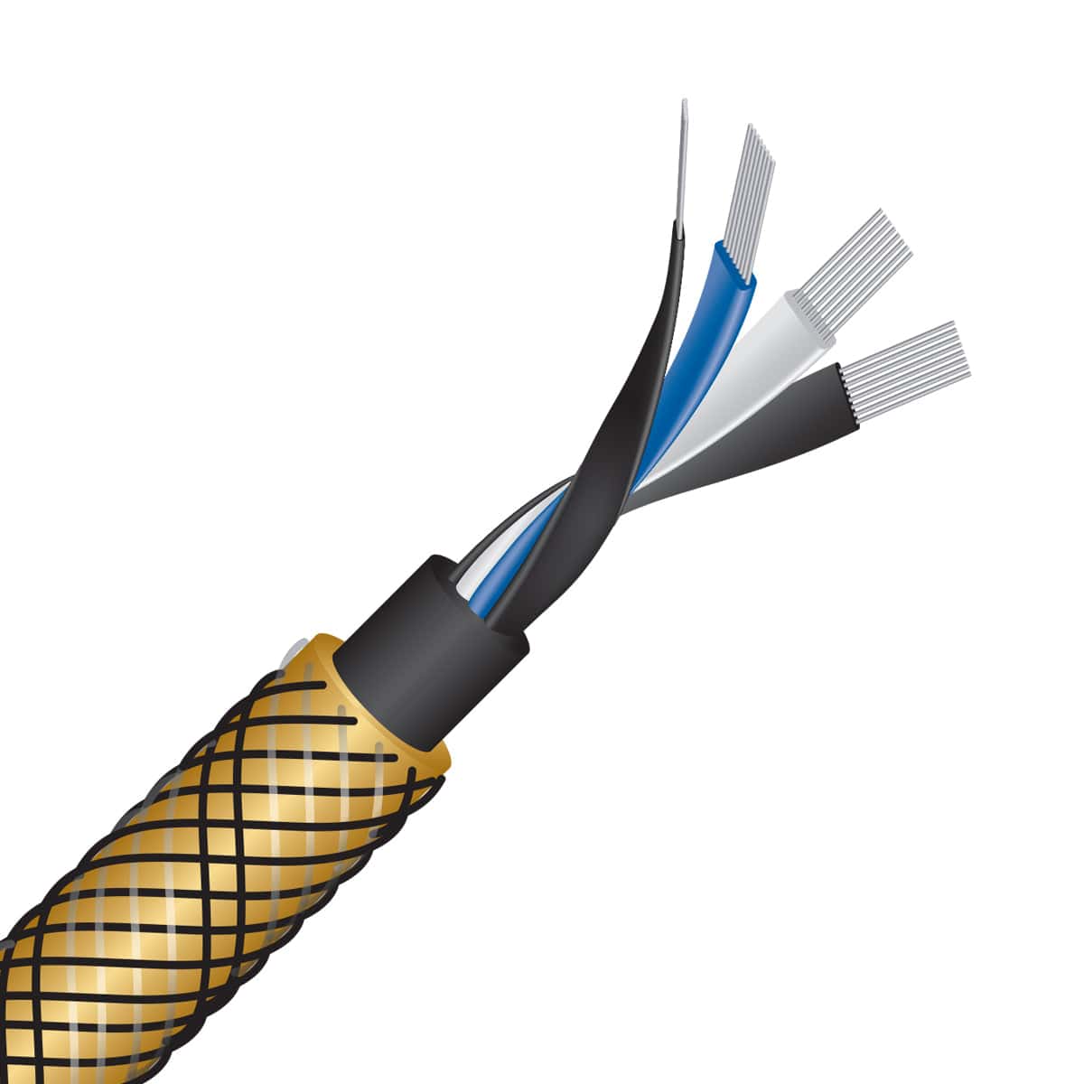 Gold Eclipse™ 10 Audio Interconnect Cable