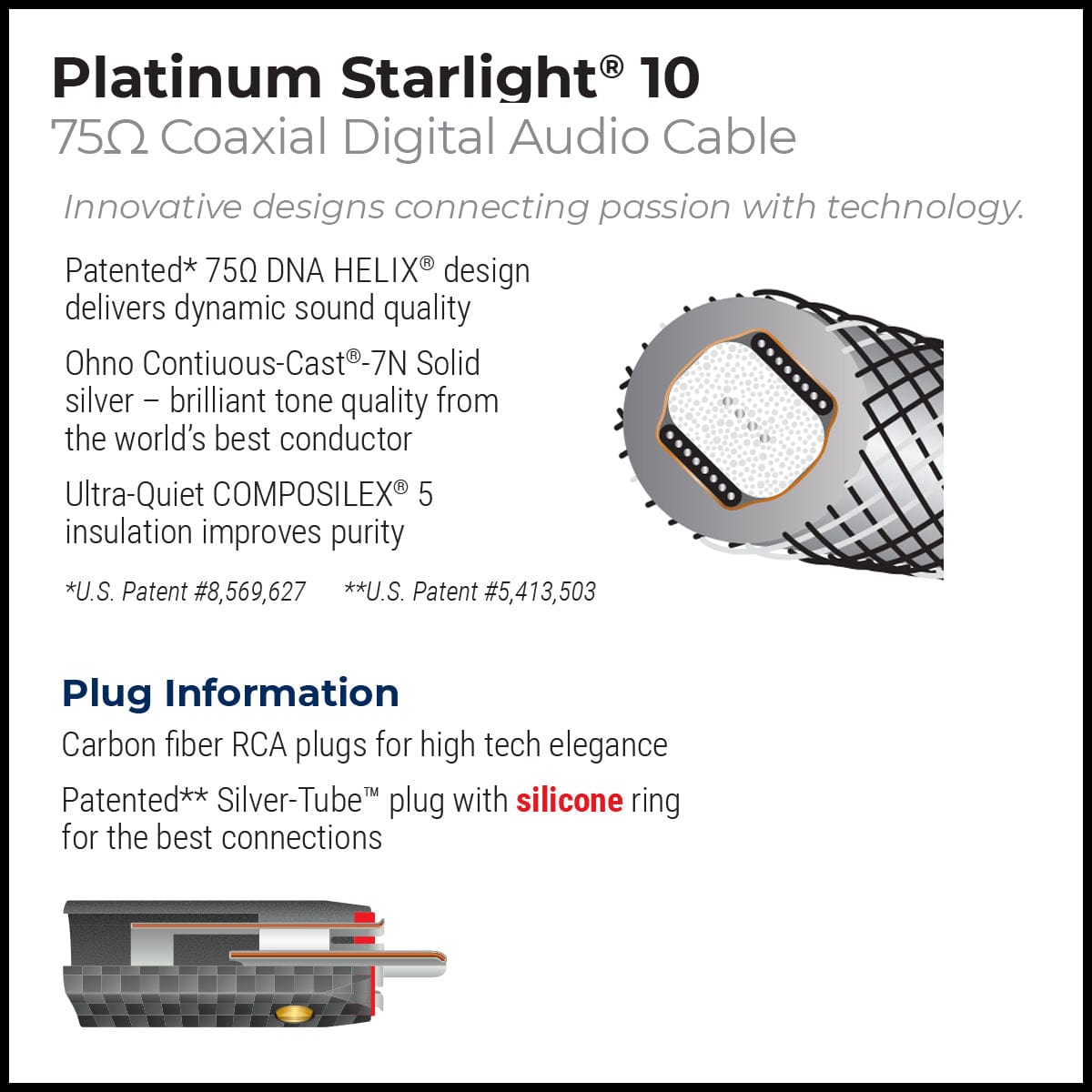 Platinum Starlight® 10 Coaxial Digital Audio Cable