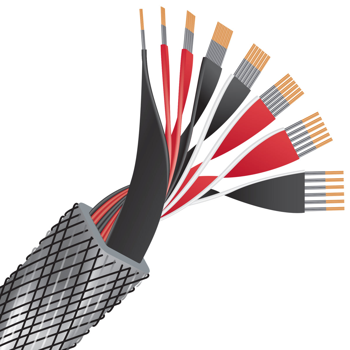 Silver Eclipse 8 Speaker Cable – Bulk Per Meter/Foot – Closeout