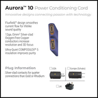 Aurora™ 10 Power Conditioning Cord