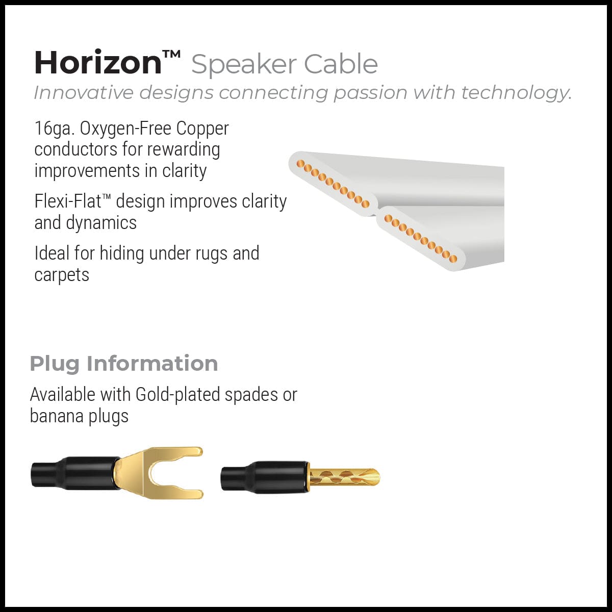 Horizon™ Speaker Cable