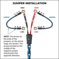 Silver Eclipse™ 10 Biwire Jumpers