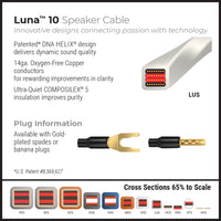 Luna™ 10 Speaker Cable
