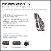 Platinum Electra™ 10 Power Conditioning Cord