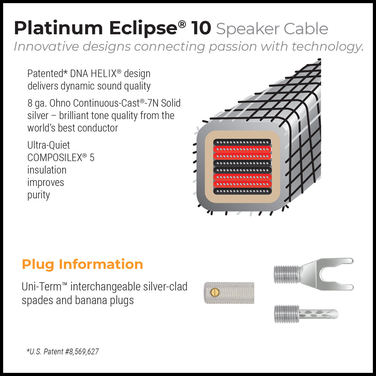 Platinum Eclipse™ 10 Speaker Cable