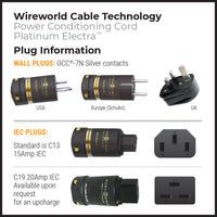 Platinum Electra™ 10 Power Conditioning Cord