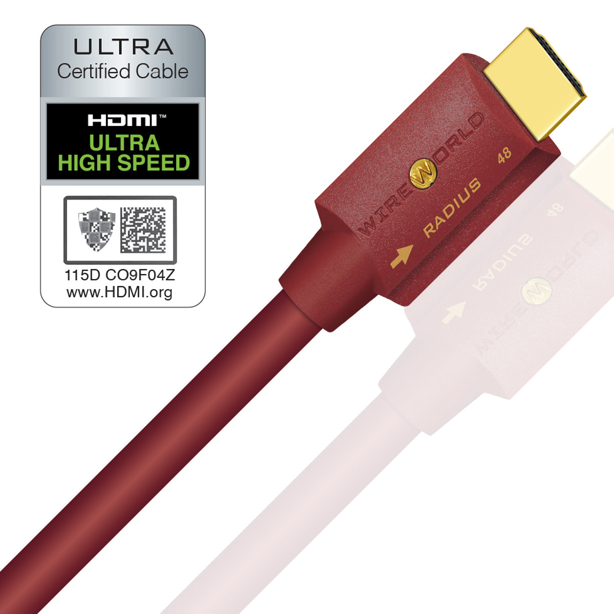 映像用ケーブル WIREWORLD Silver Starlight 7 HDMI Cable Wireworld Starlight 7 HDMI Cable - Command Performance AV