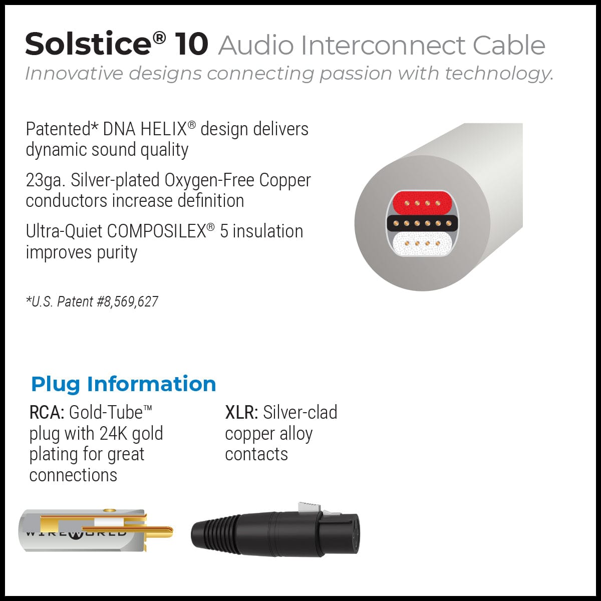 Solstice® 10 Audio Interconnect Cable Solstice® 10 Audio Interconnect Cable