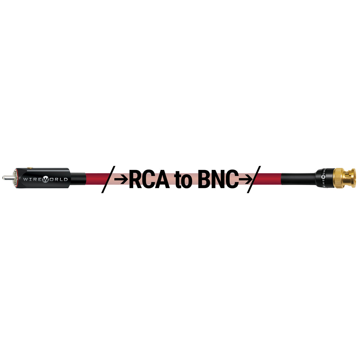 WIREWORLD Silver Starlight 10 RCAケーブル Wireworld Starlight 10 Coaxial Cable w/ 75 Ohm RCA/BNC Plugs