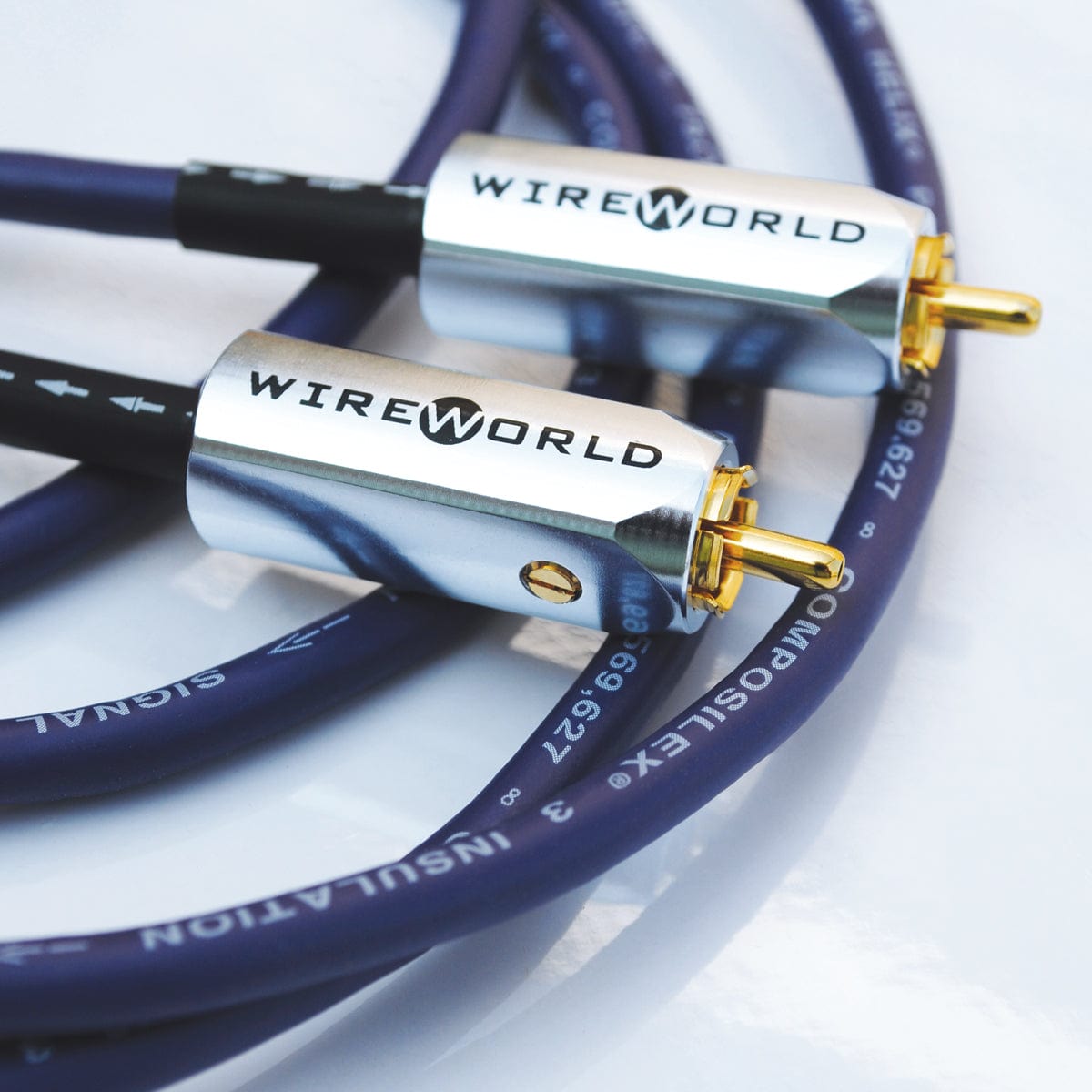 ワイヤーワールド ULTRAVIOLET COMPONENTケーブル Audio Coaxial Cable - BNC to BNC, RCA & Other Terminations