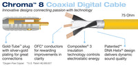 Chroma™ 8 Coaxial Digital Audio Cable – Closeout