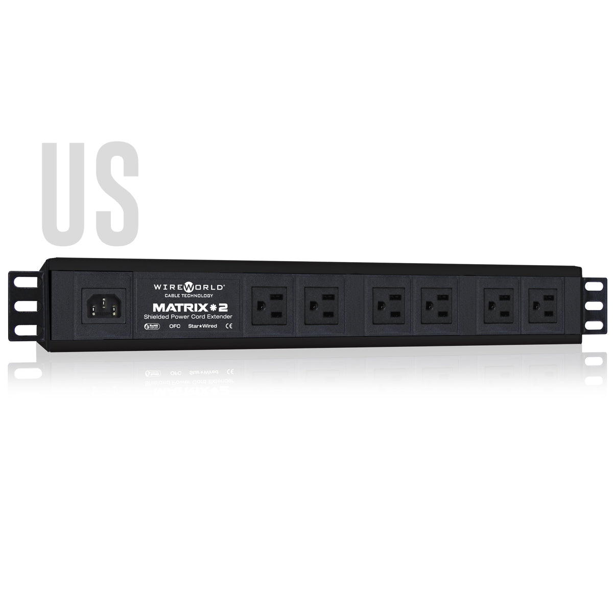 Power Cord/Cable Extender | IEC 320 Male Power Inlet